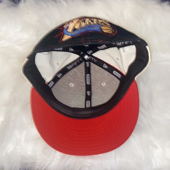 Fitted Philadelphia 76’ers hat size 7 1/4 - Picture 5 of 7